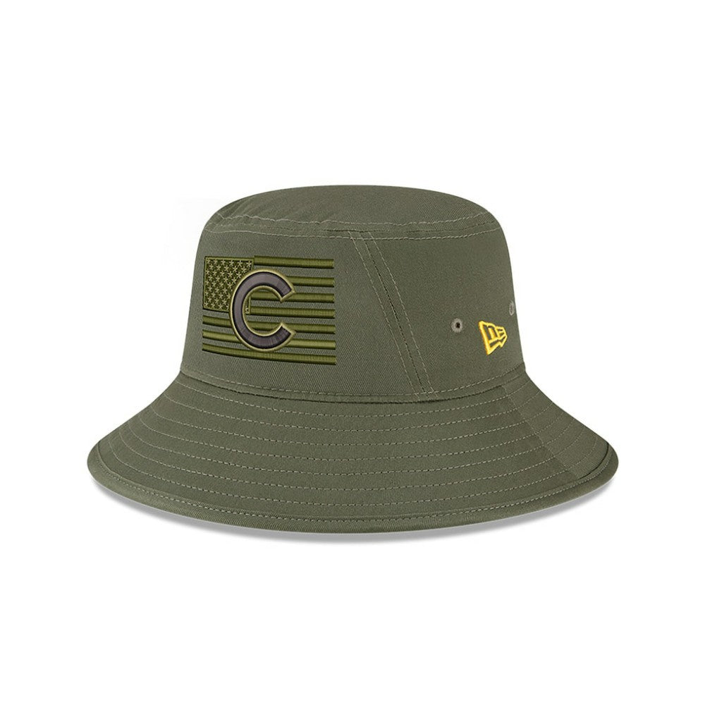 Chicago Cubs New Era 2023 Armed Forces Day Bucket Hat - MLB