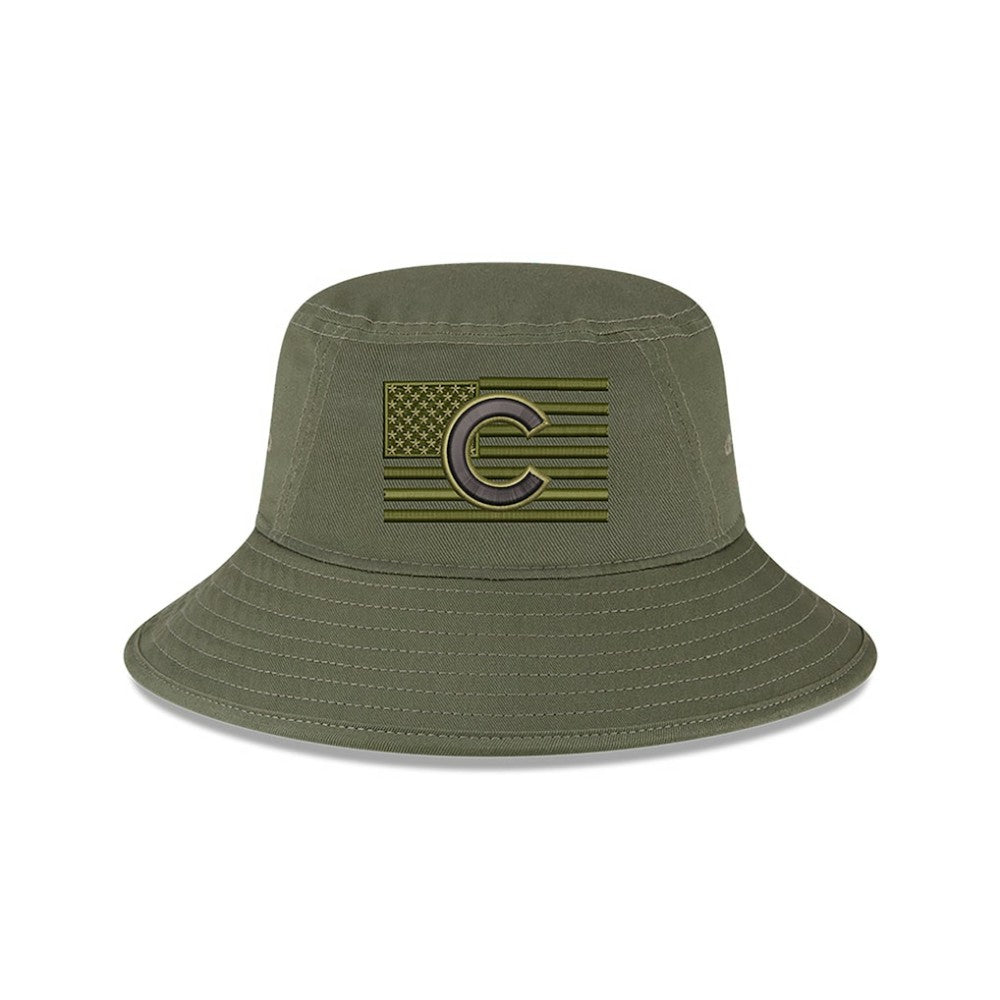 Chicago Cubs New Era 2023 Armed Forces Day Bucket Hat - MLB
