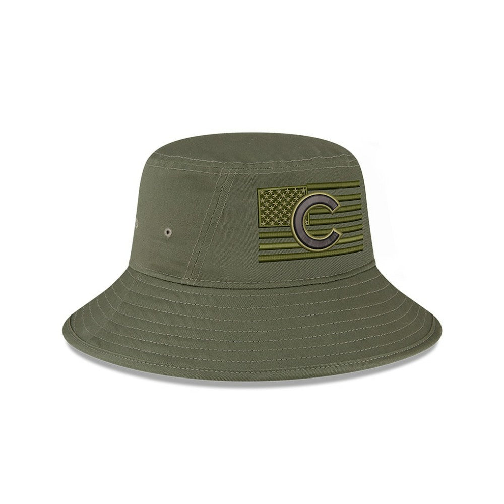 Chicago Cubs New Era 2023 Armed Forces Day Bucket Hat - MLB