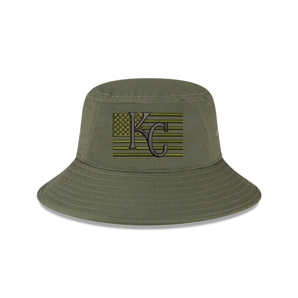 Kansas City Royals New Era 2023 Armed Forces Day Bucket Hat - MLB