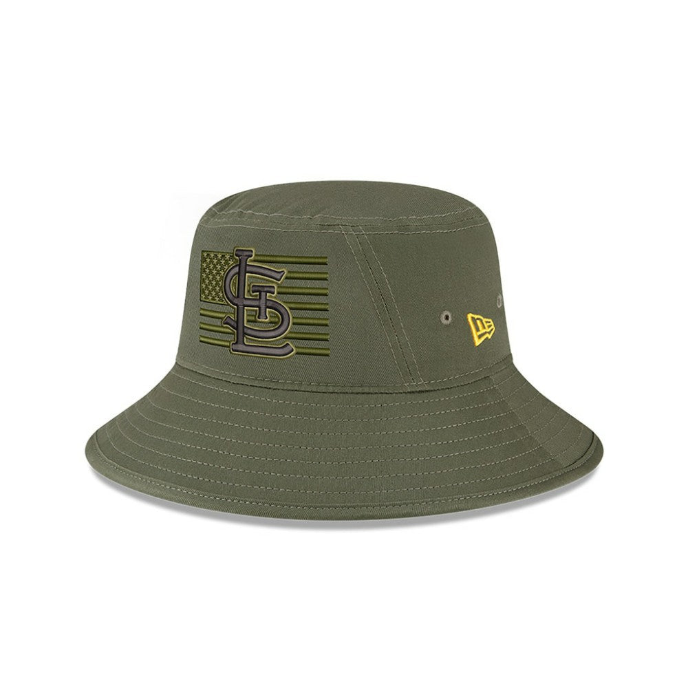 St. Louis Cardinals New Era 2023 Armed Forces Day Bucket Hat - MLB