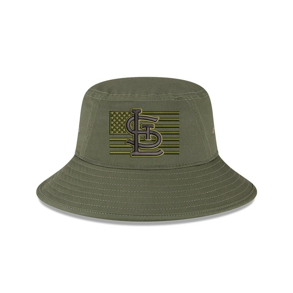 St. Louis Cardinals New Era 2023 Armed Forces Day Bucket Hat - MLB
