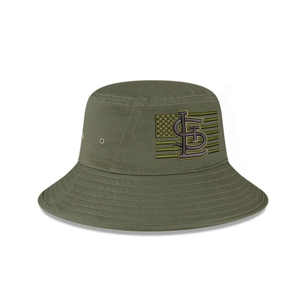 St. Louis Cardinals New Era 2023 Armed Forces Day Bucket Hat - MLB