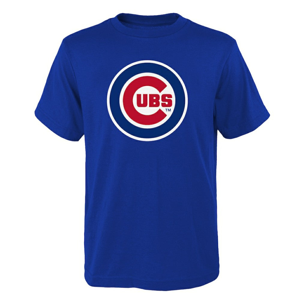 Chicago Cubs Youth Logo Primary Team T-Shirt - MLB