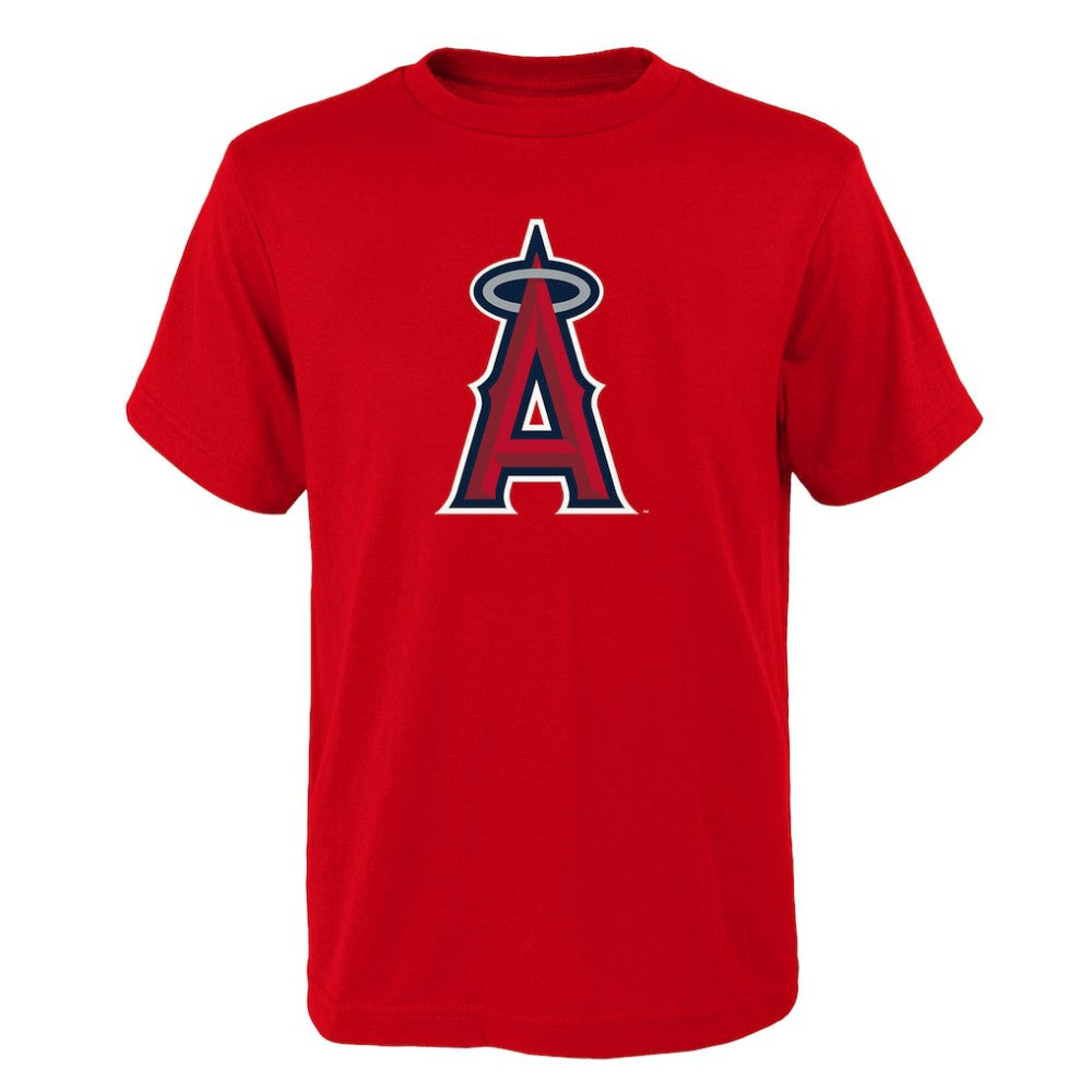 Los Angeles Angels Youth Logo Primary Team T-Shirt - MLB