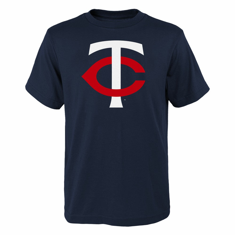 Minnesota Twins Youth Logo Primary Team T-Shirt - MLB