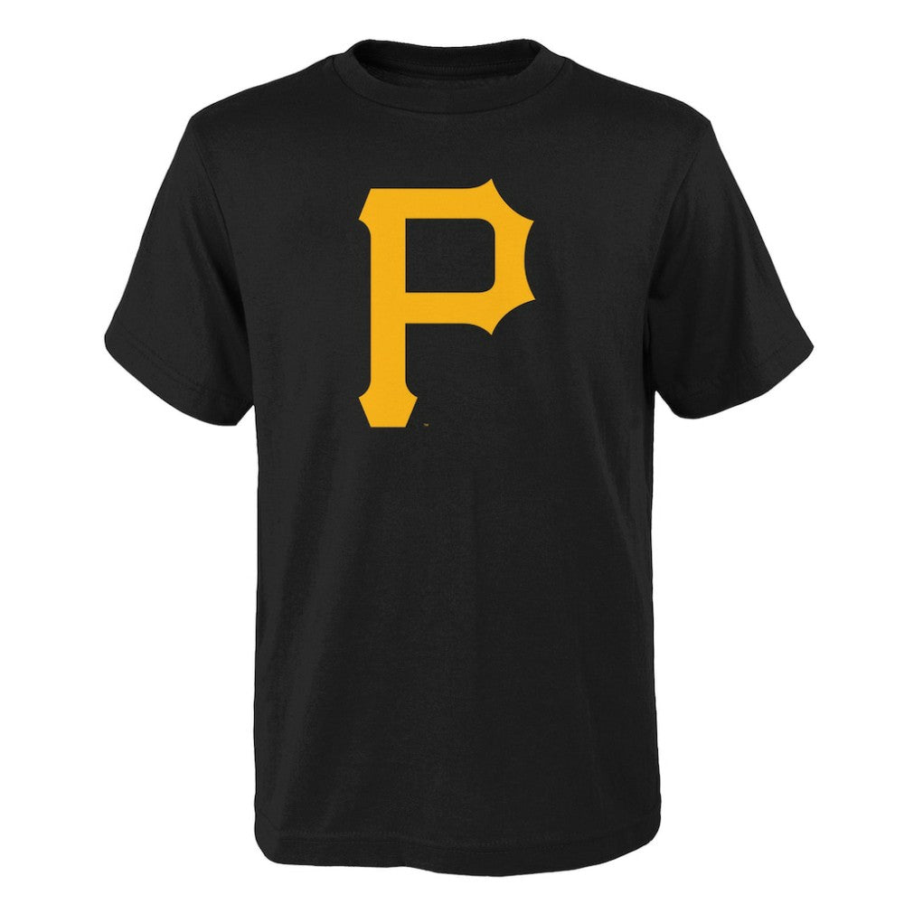 Pittsburgh Pirates Youth Logo Primary Team T-Shirt - MLB