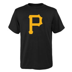 Pittsburgh Pirates Youth Logo Primary Team T-Shirt - MLB