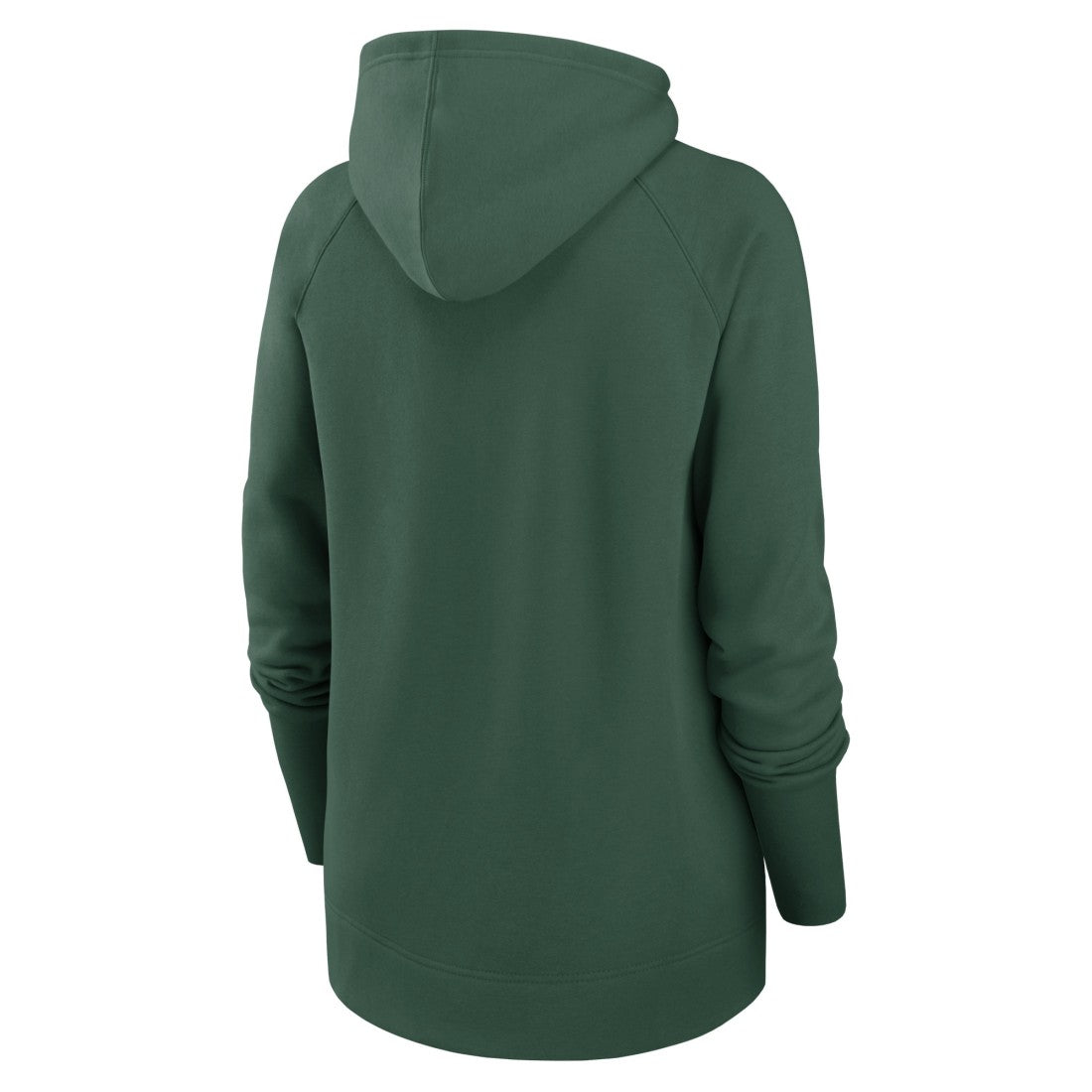 Green Bay Packers Women's Asymmetrical Raglan Full-Zip Hoodie Green | Nike for Sale