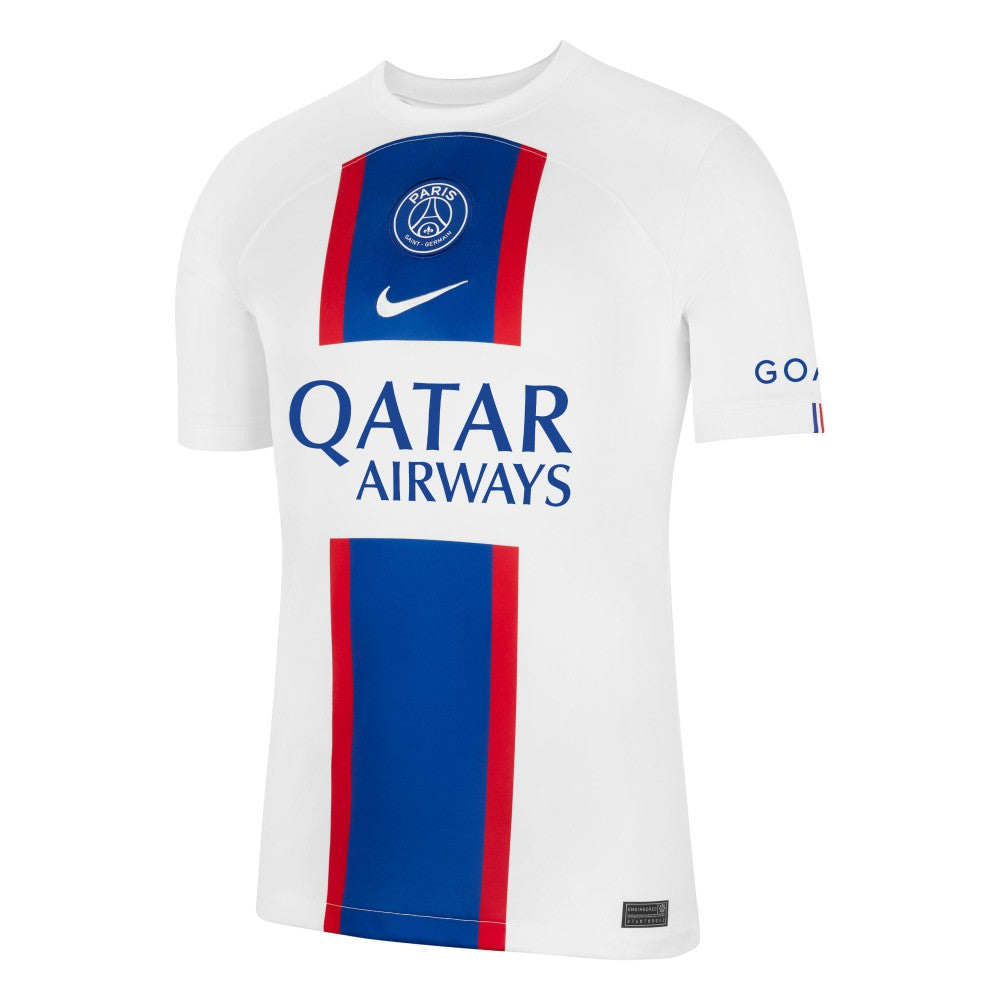 Lionel Messi Paris Saint-Germain 2022/23 Third Breathe Stadium Replica Player Jersey White | Nike cheap