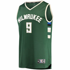 Bobby Portis Milwaukee Bucks Fast Break Replica Jersey Icon Edition Green - NBA