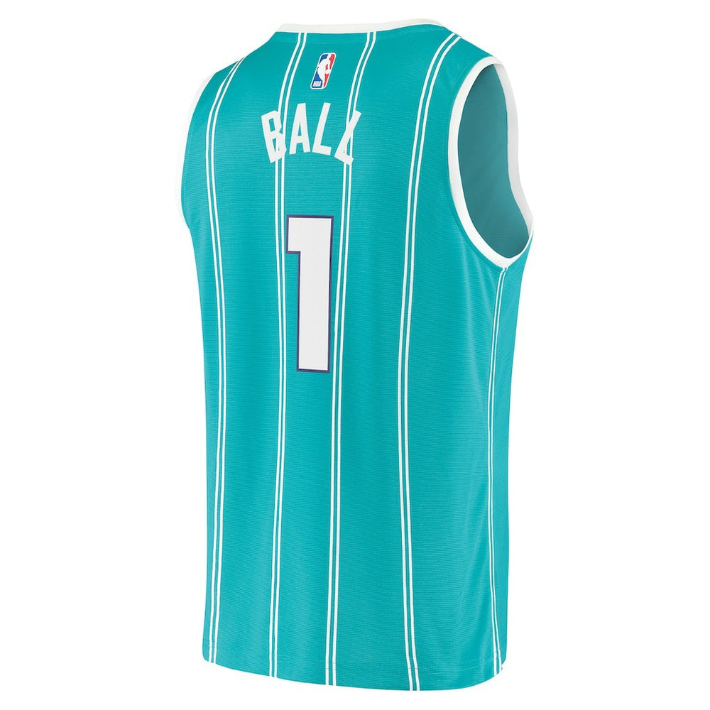 LaMelo Ball Charlotte Hornets Fast Break Replica Jersey Icon Edition Teal - NBA