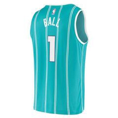 LaMelo Ball Charlotte Hornets Fast Break Replica Jersey Icon Edition Teal - NBA