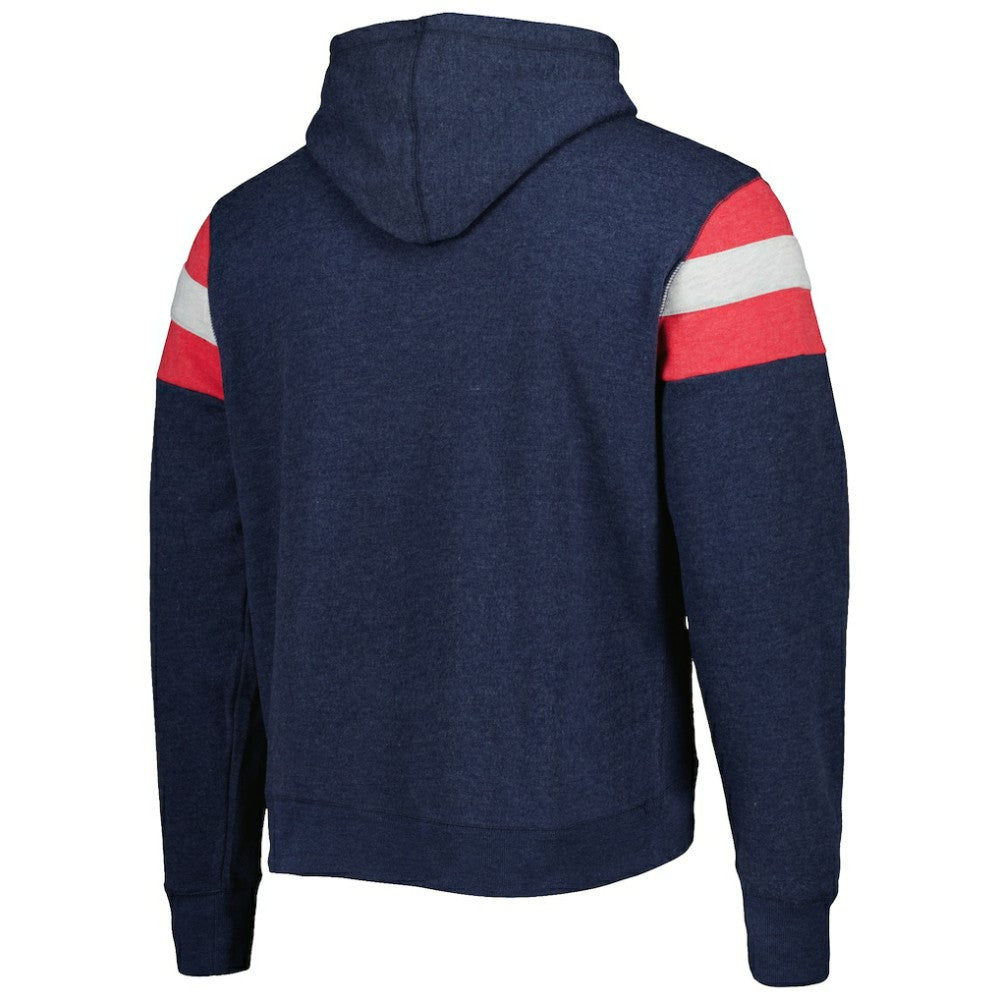 Atlanta Braves '47 Premier Nico Pullover Hoodie - MLB