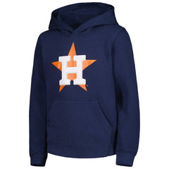 Houston Astros Youth Team Primary Logo Pullover Hoodie - MLB