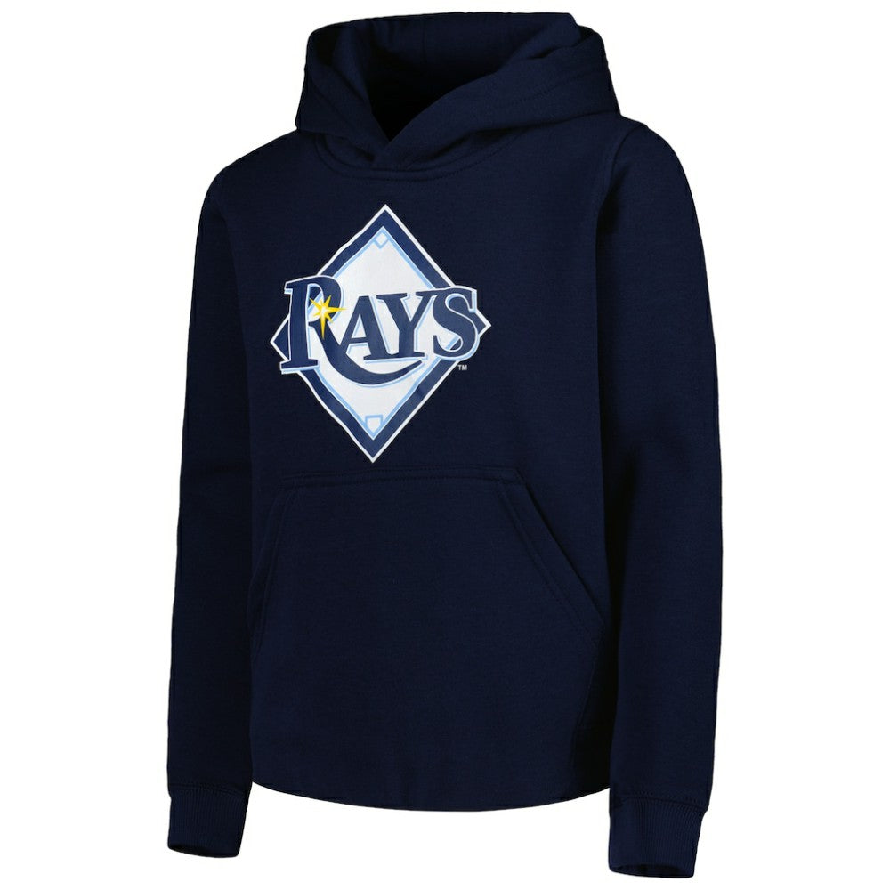 Tampa Bay Rays Youth Team Primary Logo Pullover Hoodie - MLB