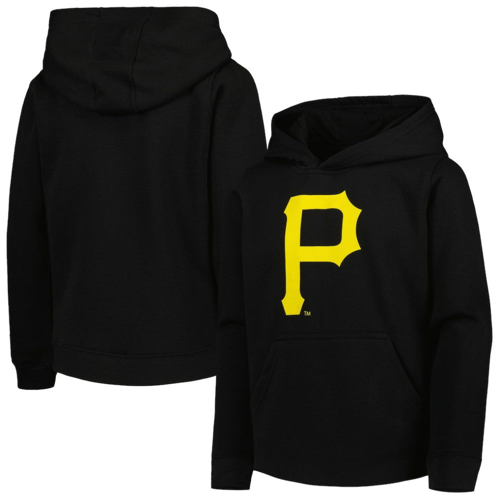 Pittsburgh Pirates Youth Team Primary Logo Pullover Hoodie - MLB