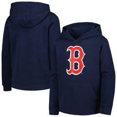 Boston Red Sox Youth Team Primary Logo Pullover Hoodie - MLB