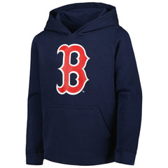 Boston Red Sox Youth Team Primary Logo Pullover Hoodie - MLB