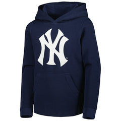 New York Yankees Youth Team Primary Logo Pullover Hoodie - MLB