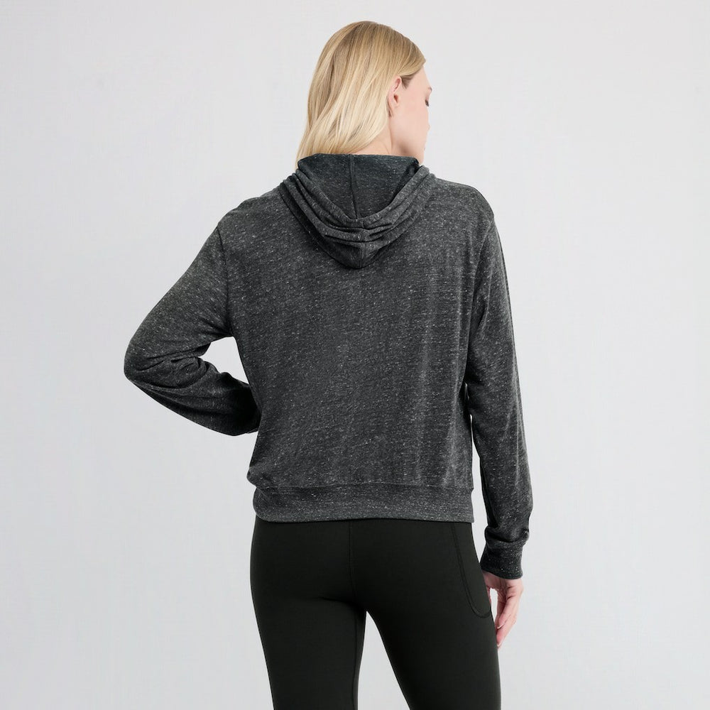 New Orleans Saints Women's Rewind Gym Vintage Lightweight Pullover Hoodie Black | Nike for Sale