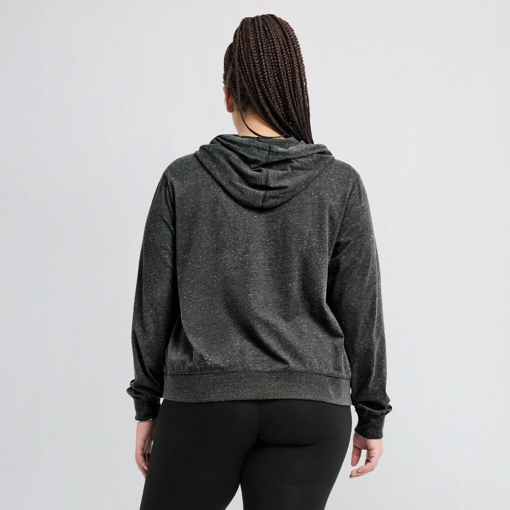 New Orleans Saints Women's Rewind Gym Vintage Lightweight Pullover Hoodie Black | Nike for Sale