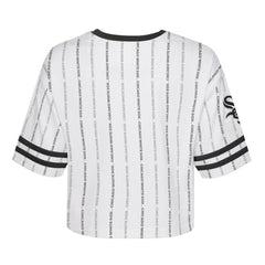 Chicago White Sox Girls Youth Ball Striped T-Shirt - MLB