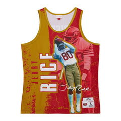 Jerry Rice San Francisco 49ers 1994 Player Burst Tank Top Scarlet | Mitchell & Ness