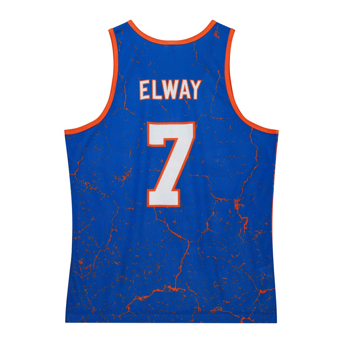John Elway Denver Broncos 1994 Player Burst Tank Top Royal | Mitchell & Ness