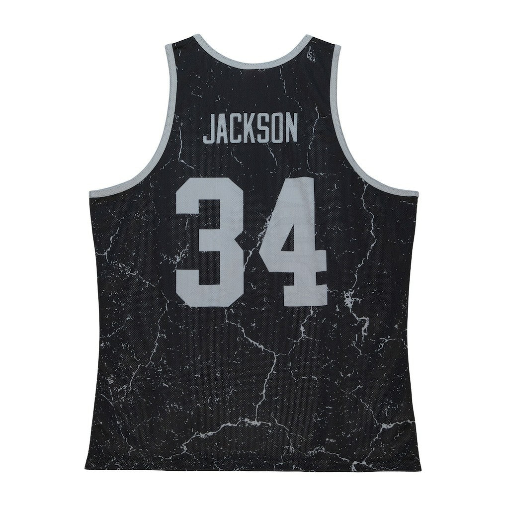Bo Jackson Las Vegas Raiders 1990 Player Burst Tank Top Black | Mitchell & Ness