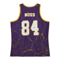 Randy Moss Minnesota Vikings 1998 Player Burst Tank Top Purple | Mitchell & Ness