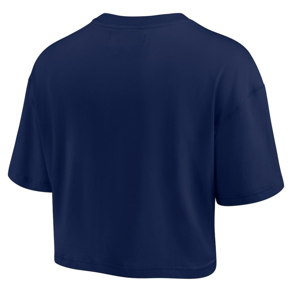 Boston Red Sox Fanatics Women's Elements Super Soft Boxy Cropped T-Shirt - MLB