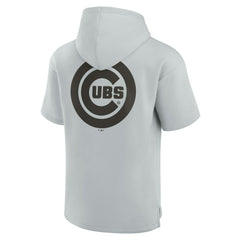 Chicago Cubs Fanatics Unisex Elements Super Soft Fleece Short Sleeve Pullover Hoodie - MLB