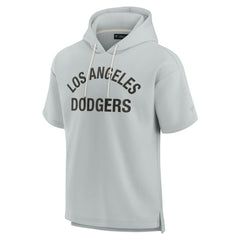 Los Angeles Dodgers Fanatics Unisex Elements Super Soft Fleece Short Sleeve Pullover Hoodie - MLB