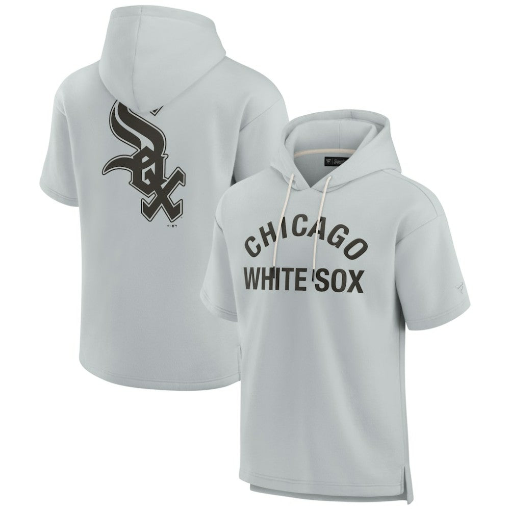 Chicago White Sox Fanatics Unisex Elements Super Soft Fleece Short Sleeve Pullover Hoodie - MLB