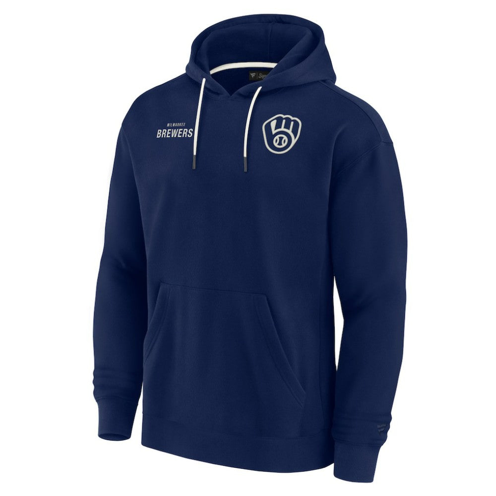 Milwaukee Brewers Fanatics Unisex Elements Super Soft Fleece Pullover Hoodie - MLB