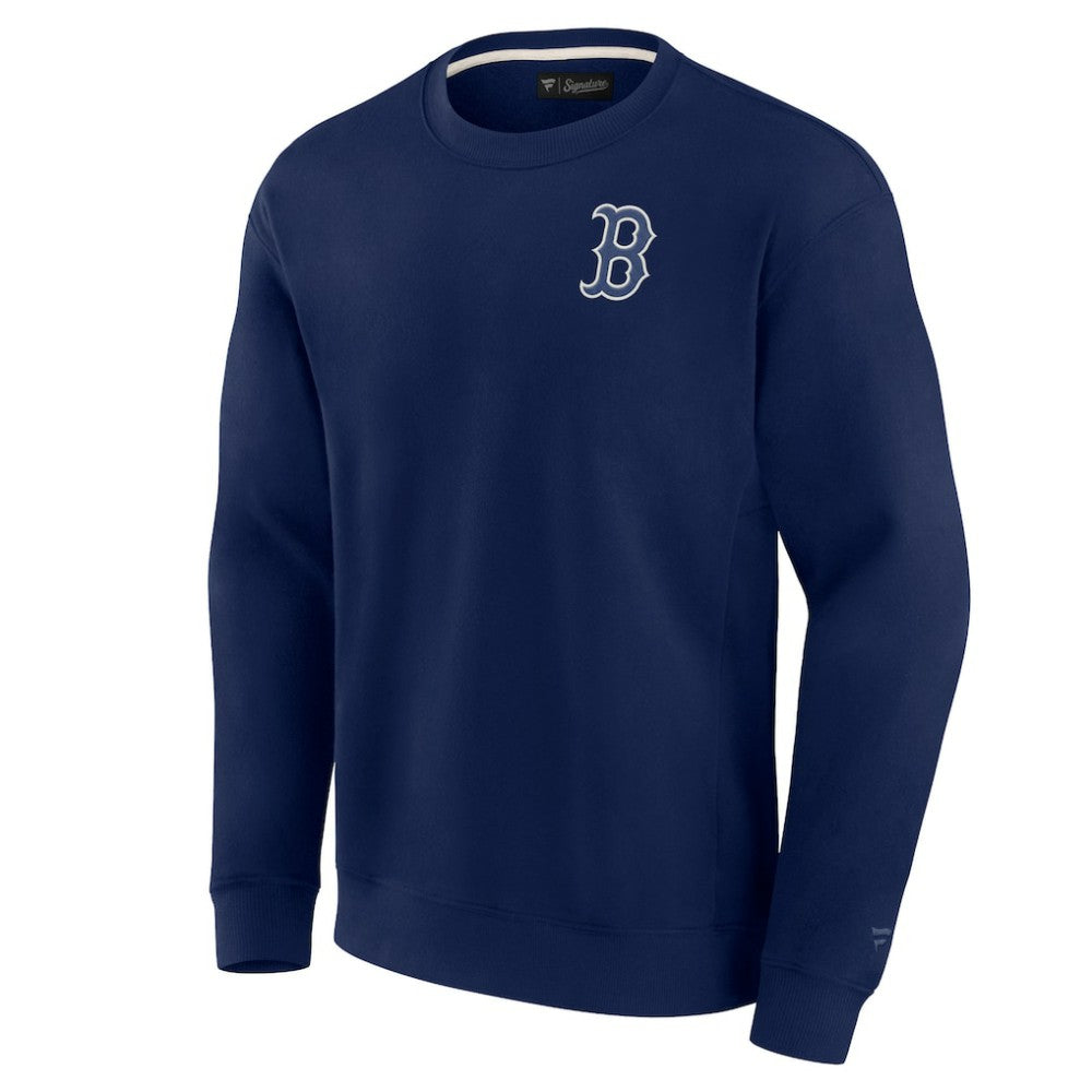 Boston Red Sox Fanatics Unisex Super Soft Pullover Crew Sweatshirt - MLB