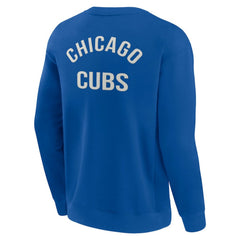 Chicago Cubs Fanatics Unisex Super Soft Pullover Crew Sweatshirt - MLB
