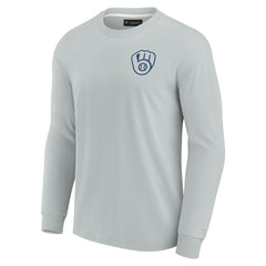 Milwaukee Brewers Fanatics Unisex Elements Super Soft Long Sleeve T-Shirt - MLB