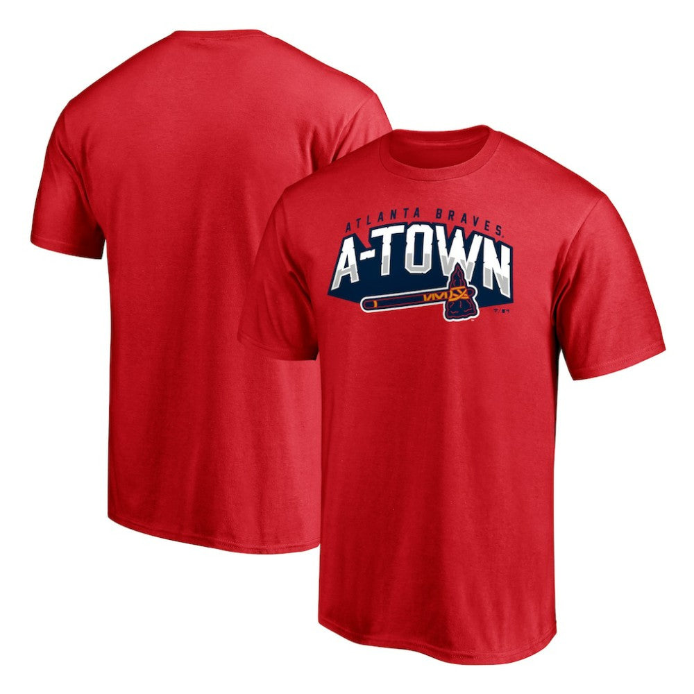 Atlanta Braves Hometown Collection Paint The Black T-Shirt - MLB