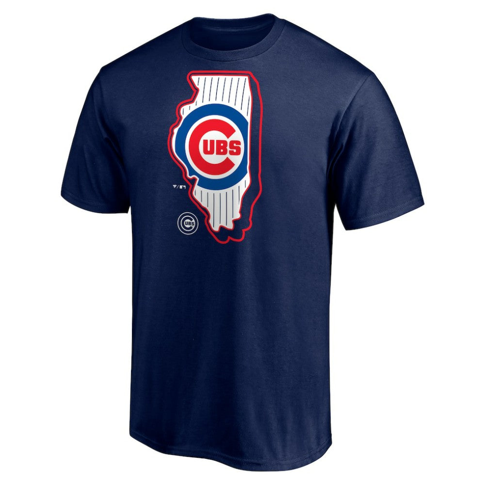 Chicago Cubs Paint the Black State T-Shirt - MLB