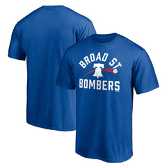 Philadelphia Phillies Paint the Black Broad Street Bombers T-Shirt - MLB