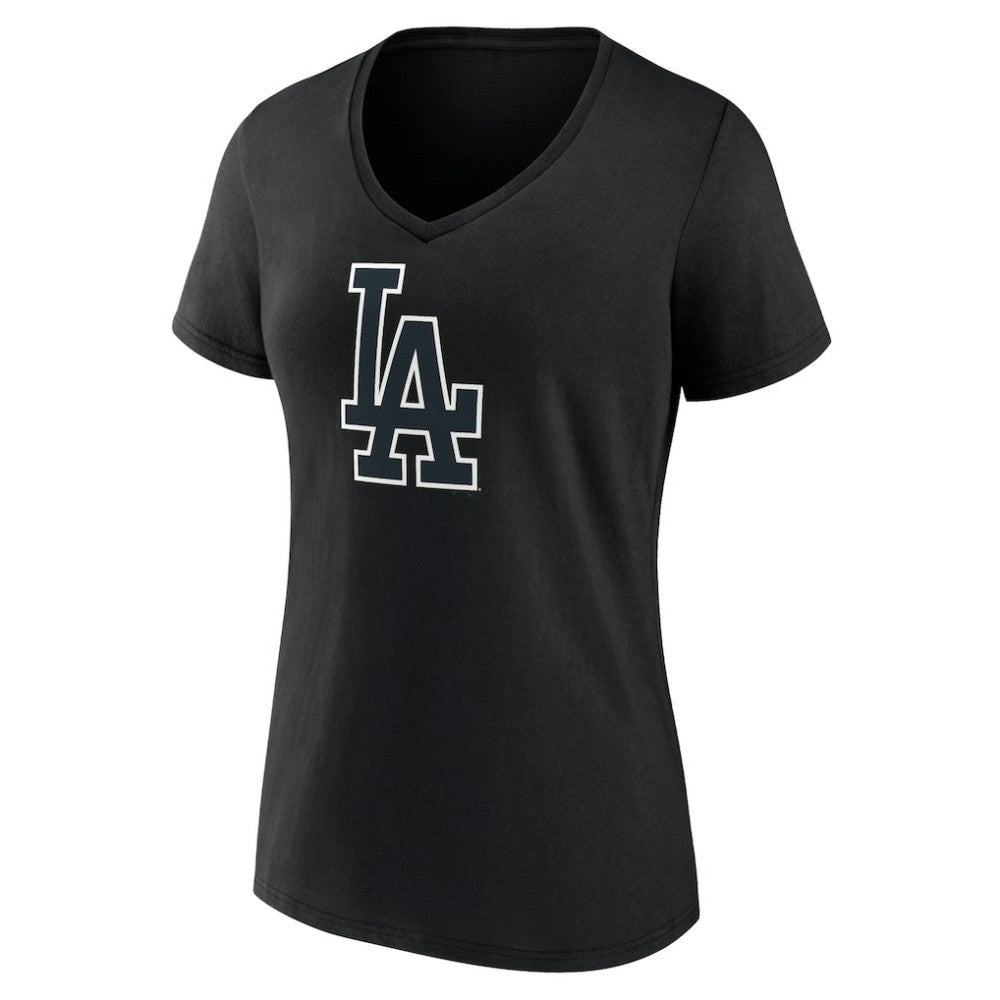 Los Angeles Dodgers Women's Rough Diamond V-Neck T-Shirt - MLB