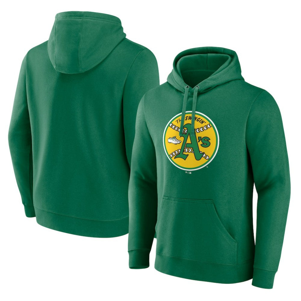 Oakland Athletics Cooperstown Collection Pullover Hoodie - MLB