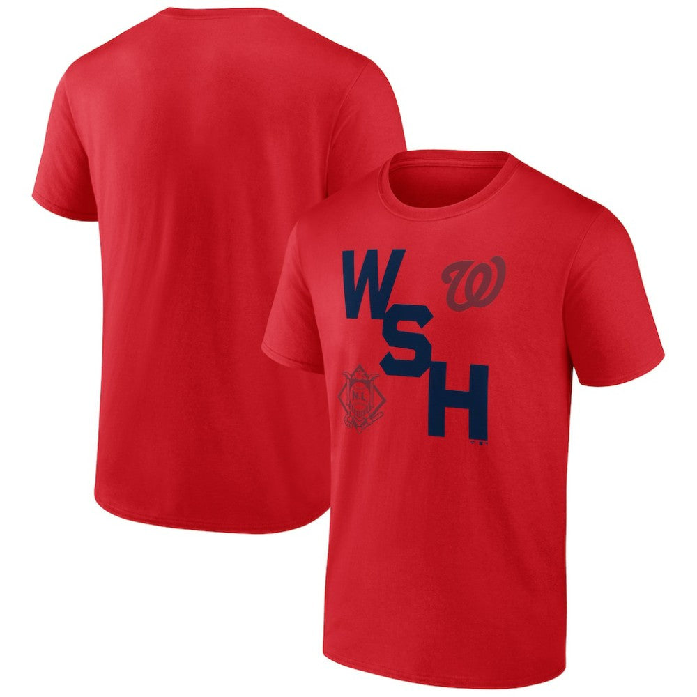 Washington Nationals Record Shattered T-Shirt - MLB
