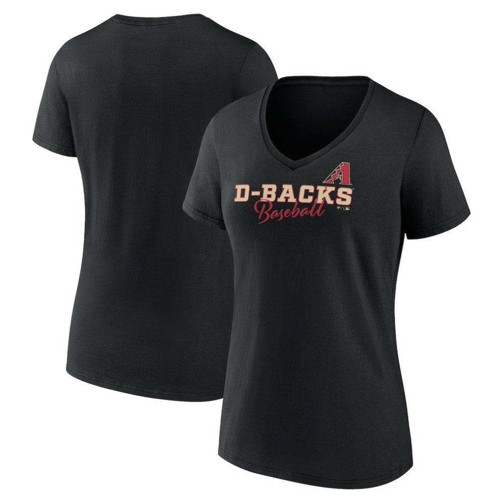 Arizona Diamondbacks Women's Back In Business V-Neck T-Shirt - MLB