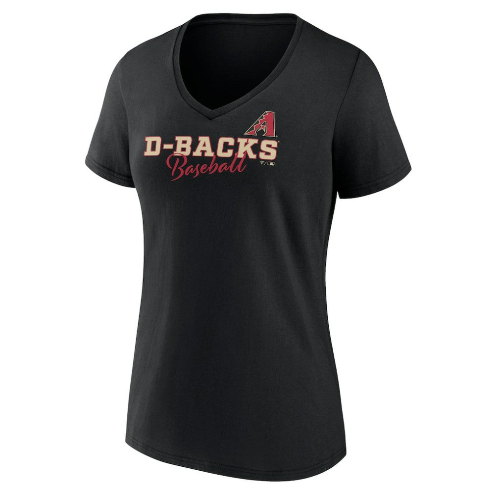 Arizona Diamondbacks Women's Back In Business V-Neck T-Shirt - MLB