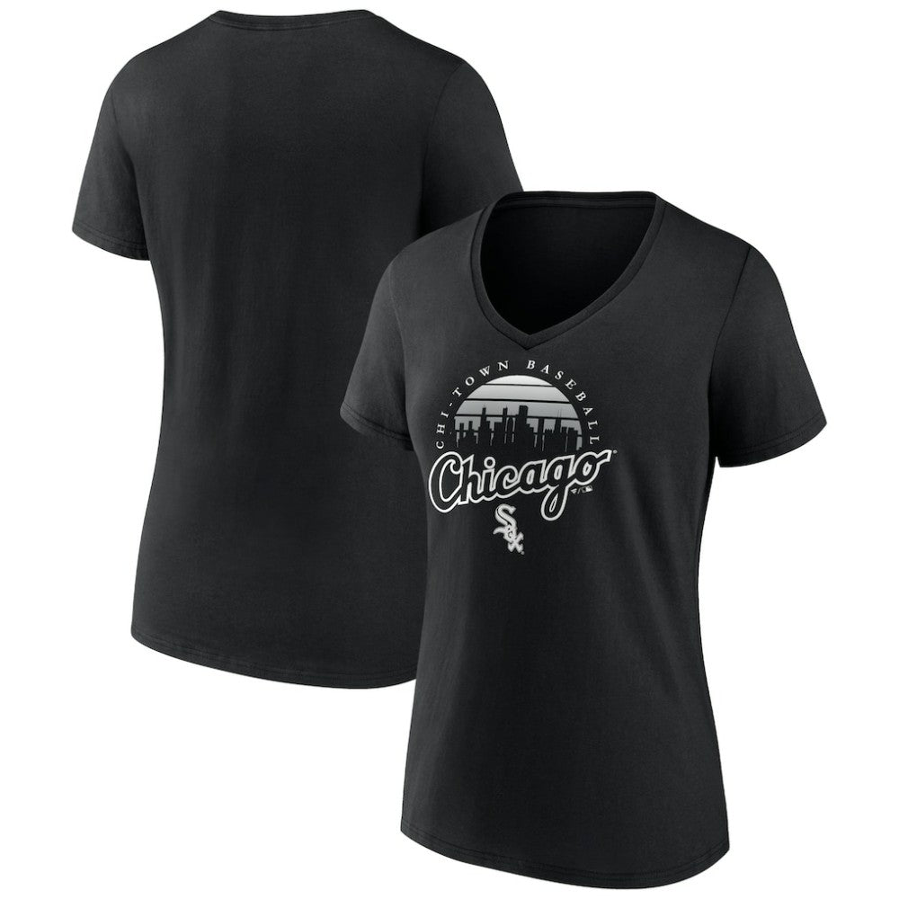 Chicago White Sox Women's One Champion V-Neck T-Shirt - MLB