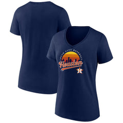 Houston Astros Women's One Champion V-Neck T-Shirt - MLB
