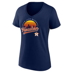 Houston Astros Women's One Champion V-Neck T-Shirt - MLB